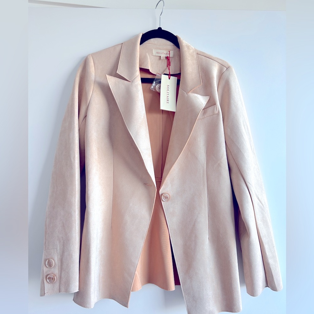NWT Women’s Suede Blazer size M